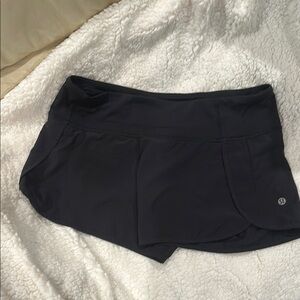Lululemon Athletica Black Athletic Shorts like new condition